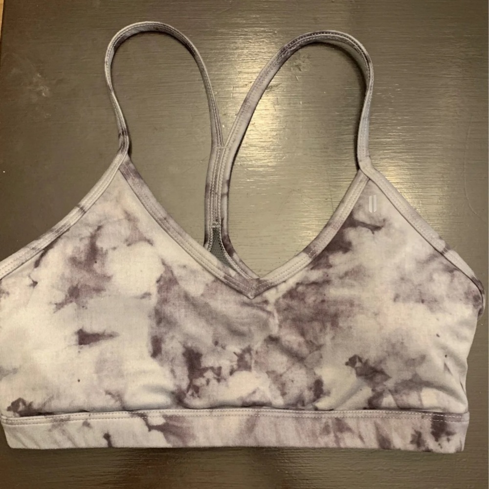 Nobull V-Neck Tie Dye Sports Bra